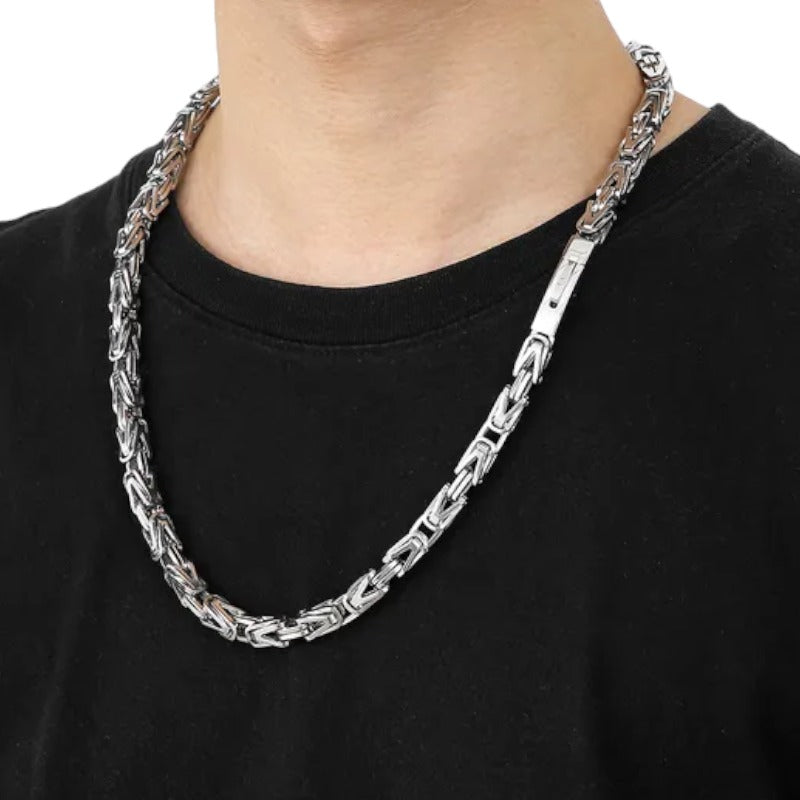 Collier Maille Européenne Plaqué.